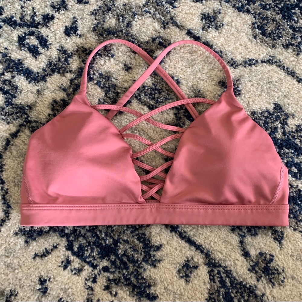 🌹2/$25🌹Victoria Sport Light Pink Strappy Bra